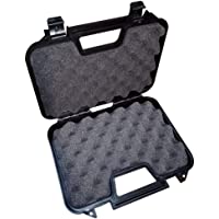 Los mejores  - ARSUK Estuche rígido para Pistola de Airsoft BB- Balines y Cartuchos Bolsa - Interior de Espuma (31cm Estuche-Negro)
